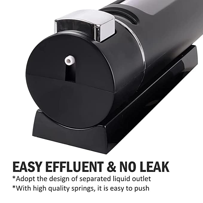 400 ml Wall Mounted Black Gold manual Soap Dispenser