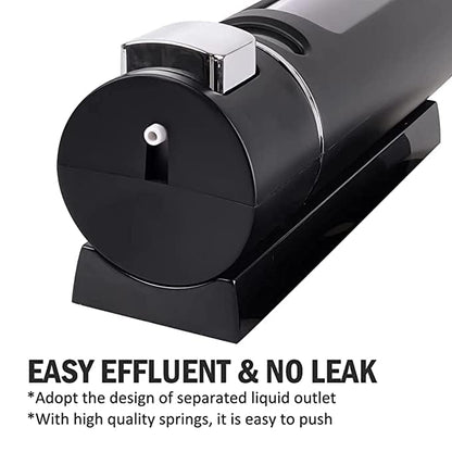 400 ml Wall Mounted Black Gold manual Soap Dispenser